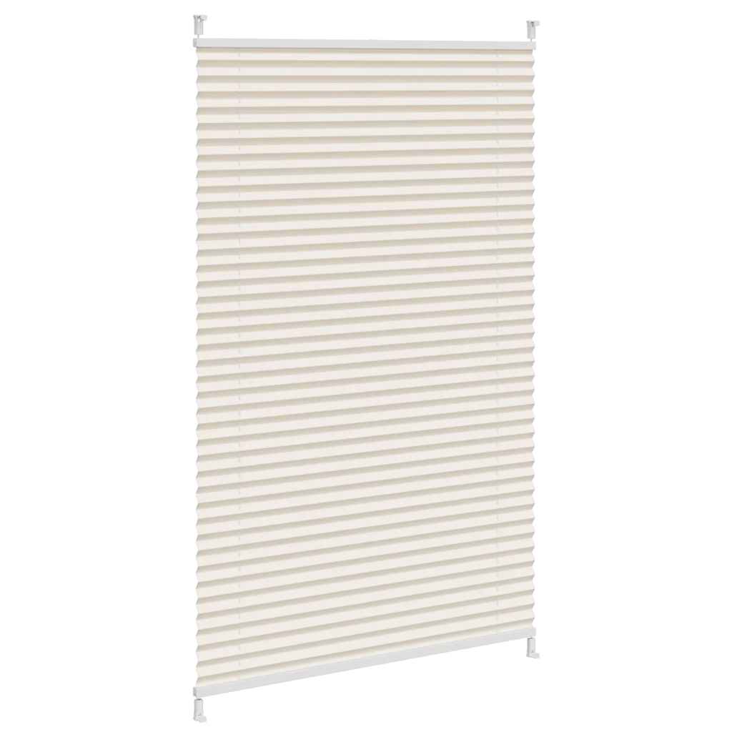 Plissee Faltrollo Rollo Plisseerollo 70x125cm Creme