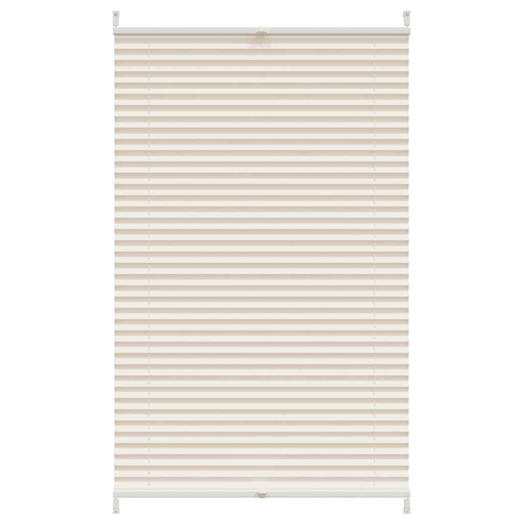 Plissee Faltrollo Rollo Plisseerollo 80x100cm Creme