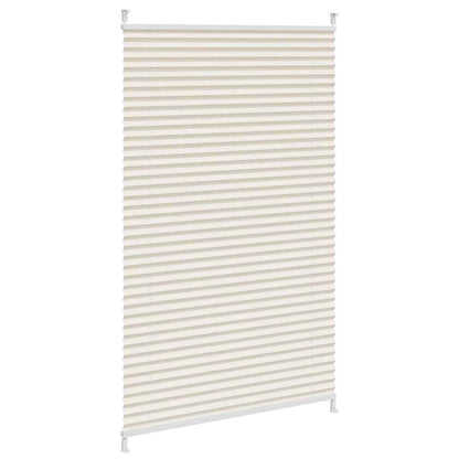 Plissee Faltrollo Rollo Plisseerollo 80x100cm Creme