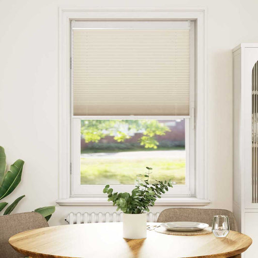 Plissee Faltrollo Rollo Plisseerollo 80x100cm Creme