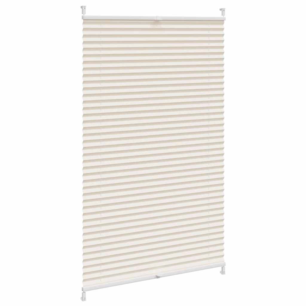 Plissérullegardin 80x125cm creme