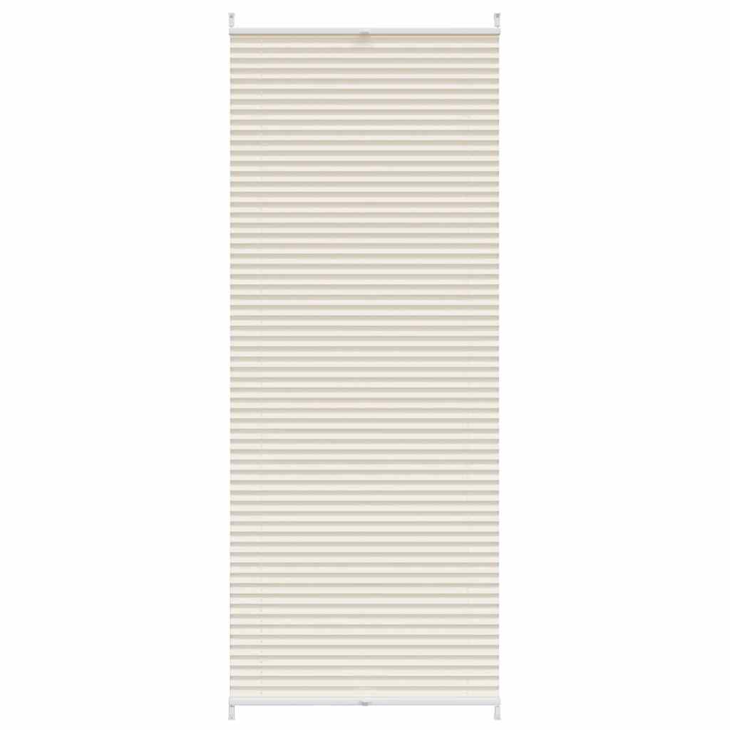 Plissee Faltrollo Rollo Jalousie Plisseerollo 90x200cm Creme