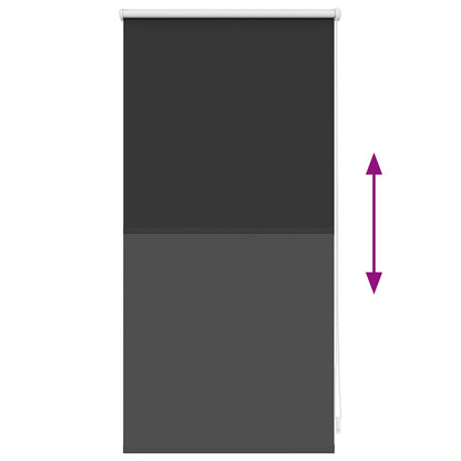 Verdunklungsrollo Verdunkelungsrollo 40x100 Schwarz