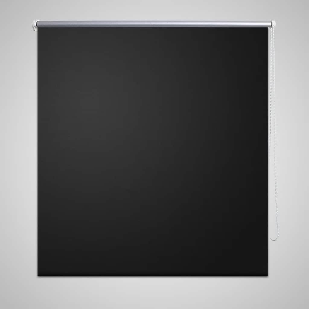 Verdunklungsrollo Verdunkelungsrollo Rollo 60x120 schwarz