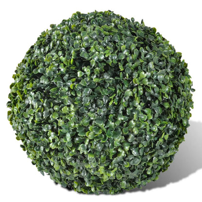 Buksbomkugler 2 stk. Kunstig topiary kugle 27 cm