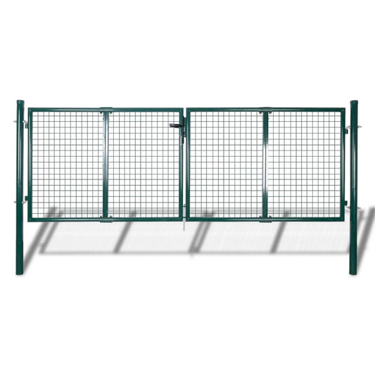 Gartengitter Tor Zaun Tür Wandgitter 306x75 cm