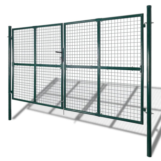 Gartengitter Tor Zaun Tür Wandgitter 306x200 cm