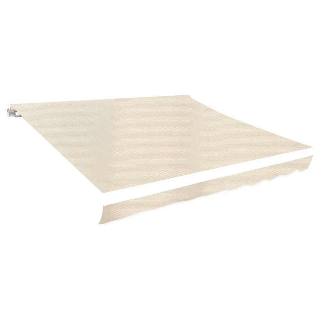 Markisenbespannung Canvas Creme 4x3 m (ohne Rahmen)