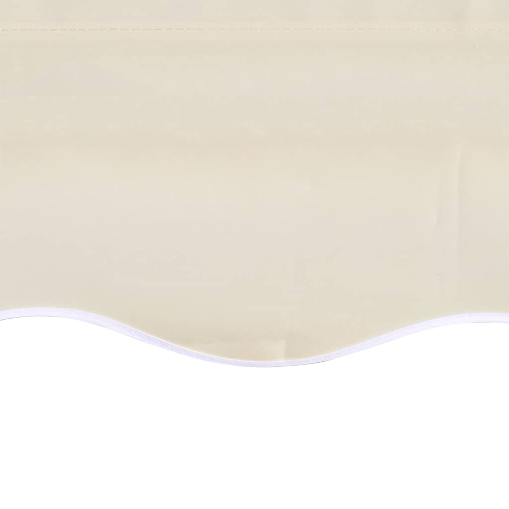 Markisenbespannung Canvas Creme 4x3 m (ohne Rahmen)
