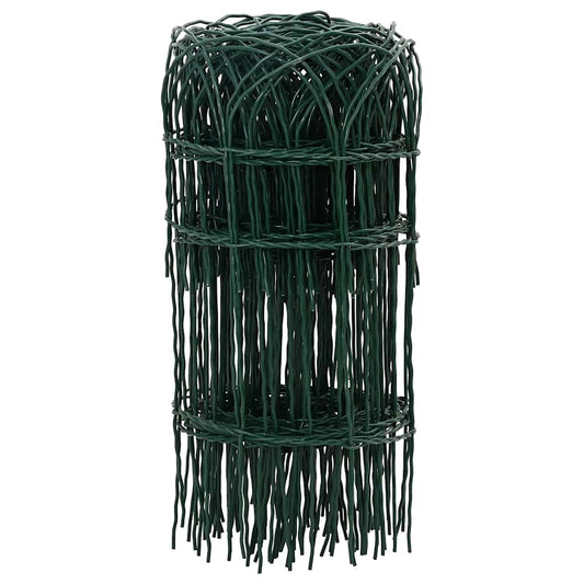 Beetzaun Pulverbeschichtetes Eisen 10x0,4 m
