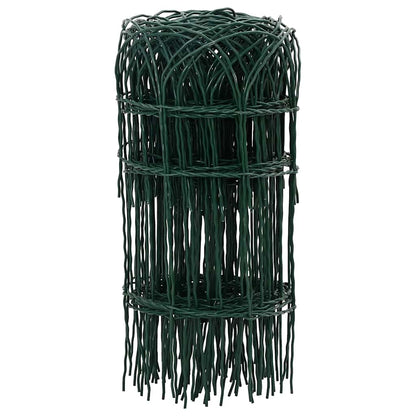 Beetzaun Pulverbeschichtetes Eisen 25×0,4 m