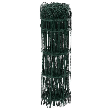 Beetzaun Pulverbeschichtetes Eisen 10×0,65 m