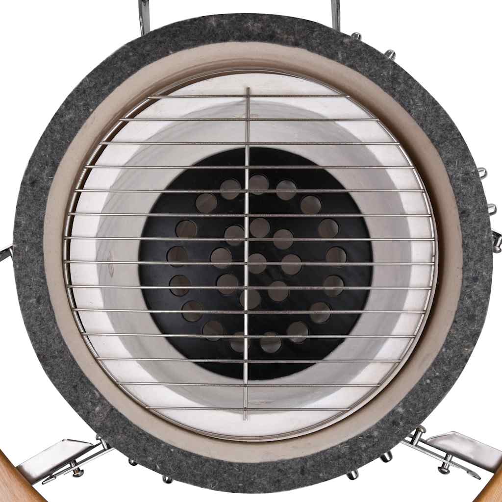 Kamado Barbecue Grill Räucherofen Keramik 44 cm