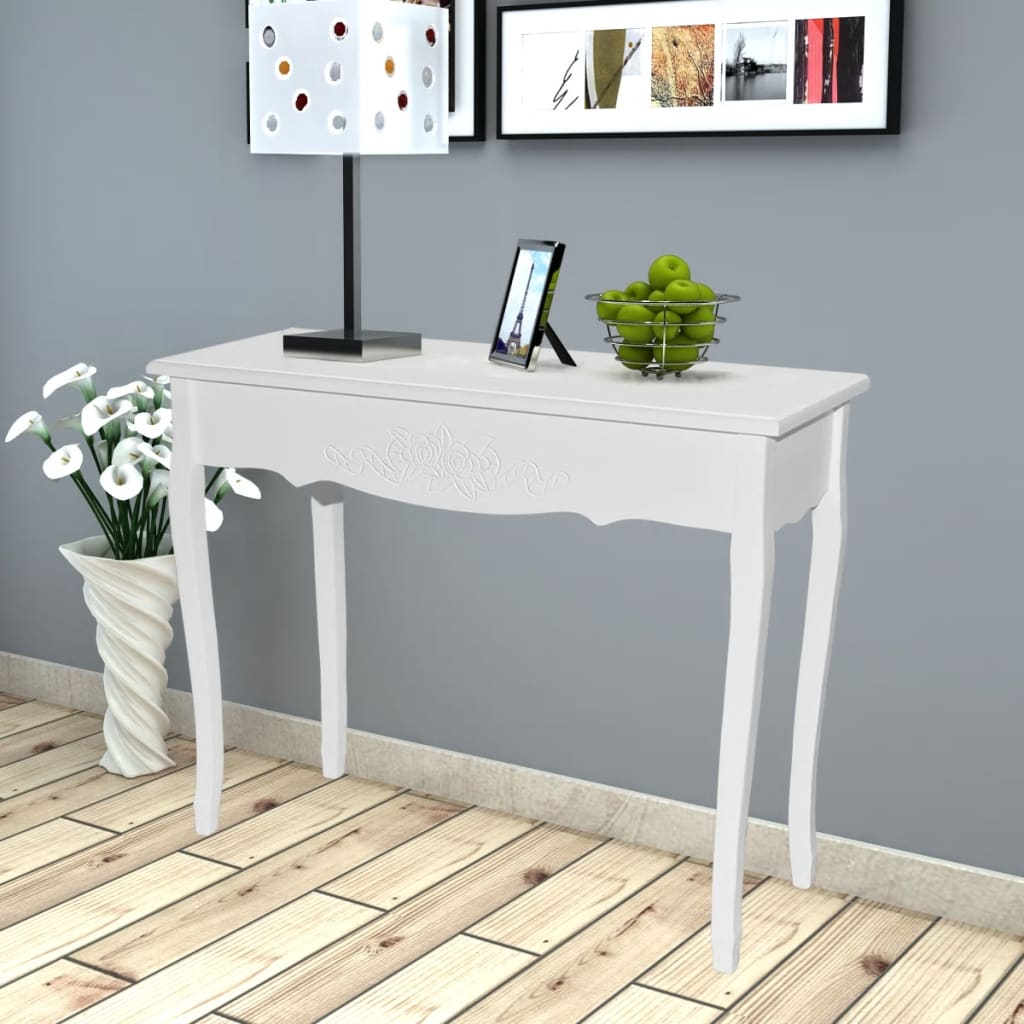 Toiletbord Konsolbord Hvid