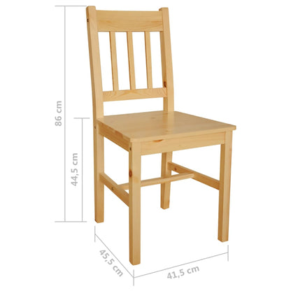 Spisestuestole 4 stk