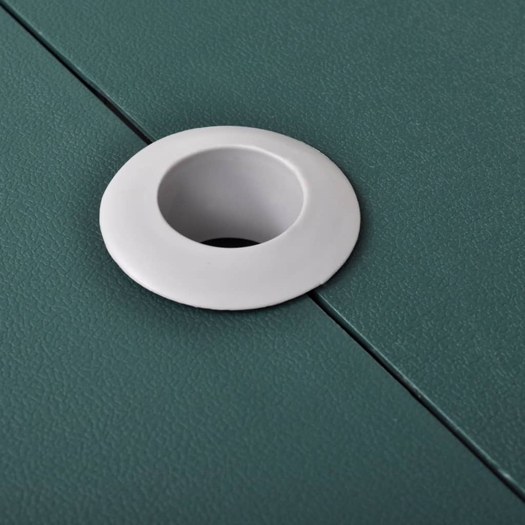 Campingtisch mit 4 Hockern Klappbar Aluminium Extra Leicht Grün