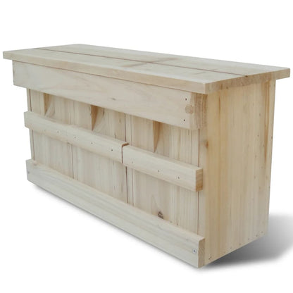 Spatzen-Nistkasten 44 x 15,5 x 21,5 cm