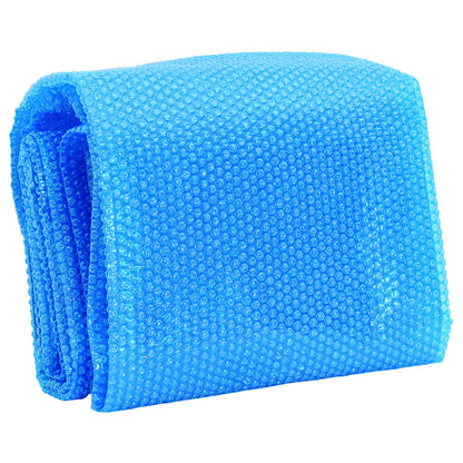 Runde Pool-Abdeckung PE Blau 488 cm