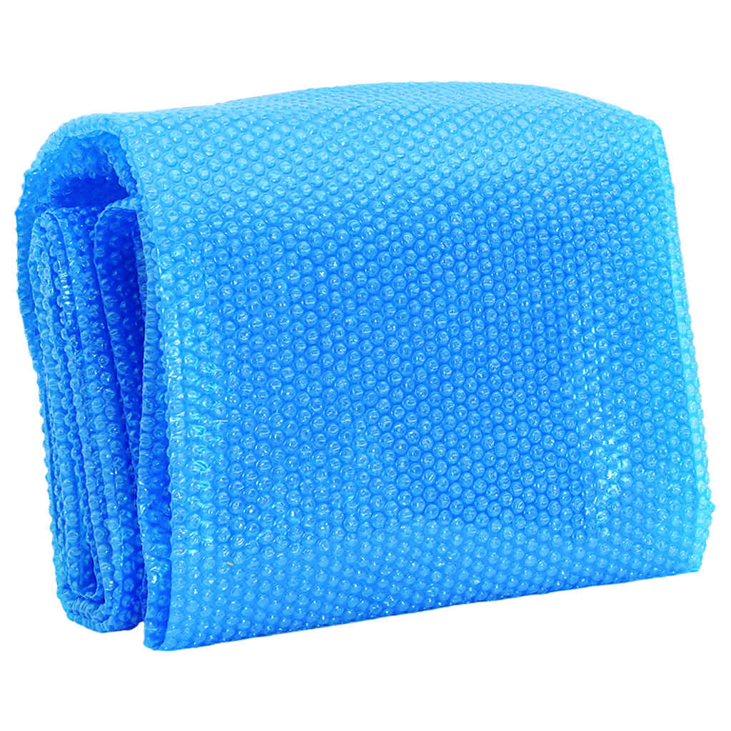 Runde Pool-Abdeckung PE Blau 549 cm
