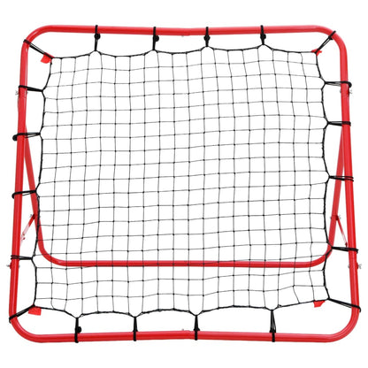 Verstellbarer Fußball Kickback Rebounder 100x100 cm