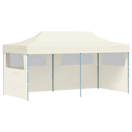 Pop-Up-Partyzelt Faltbar Creme 3×6 m