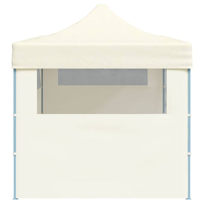 Pop-Up-Partyzelt Faltbar Creme 3×6 m