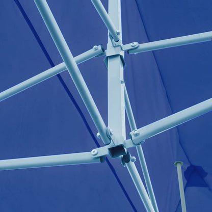 Pop-Up-Partyzelt Faltbar Blau 3×6 m