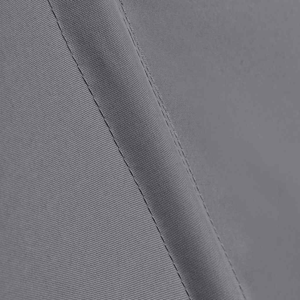 Faltbarer Balkonfächer Grau 210×210 cm