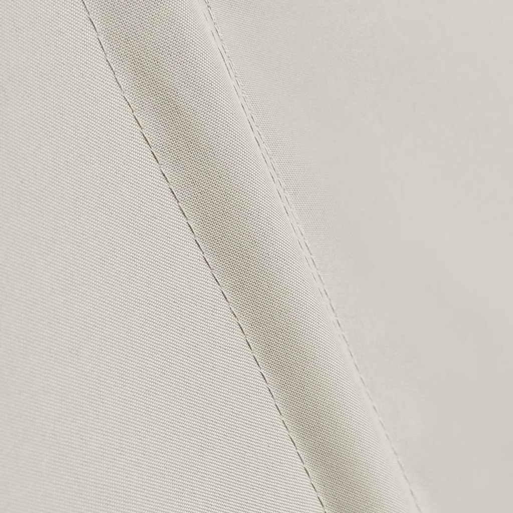 Faltbarer Balkonfächer Creme 210×210 cm