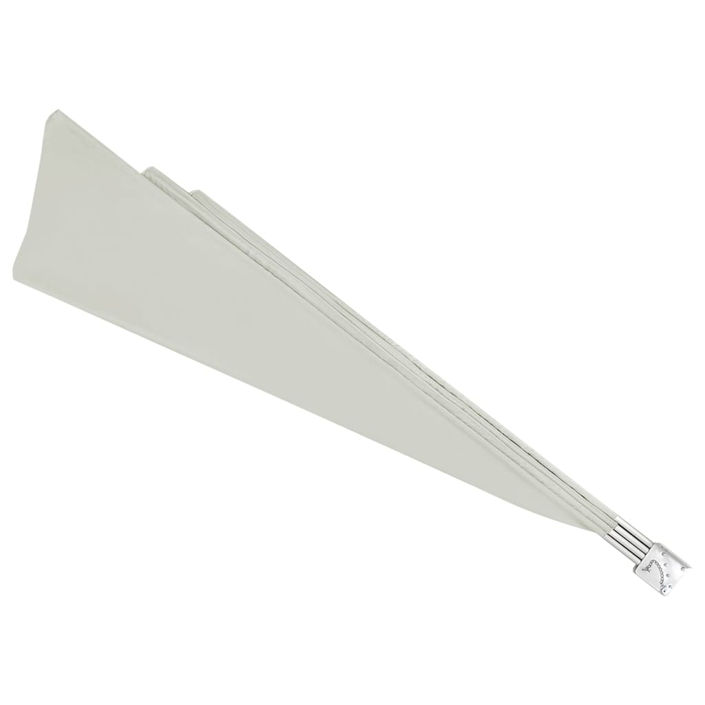 Faltbarer Balkonfächer Creme 160×240 cm