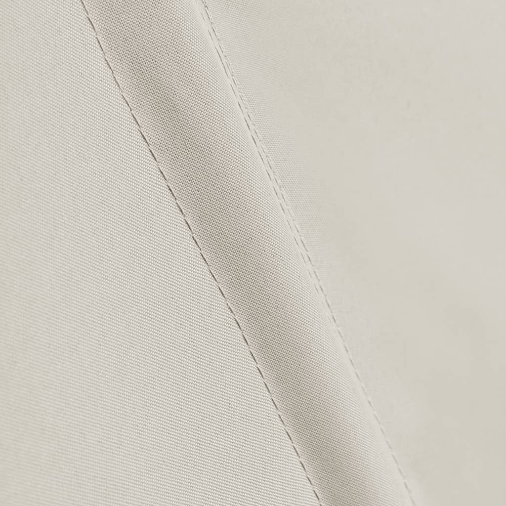Faltbarer Balkonfächer Creme 140×140 cm