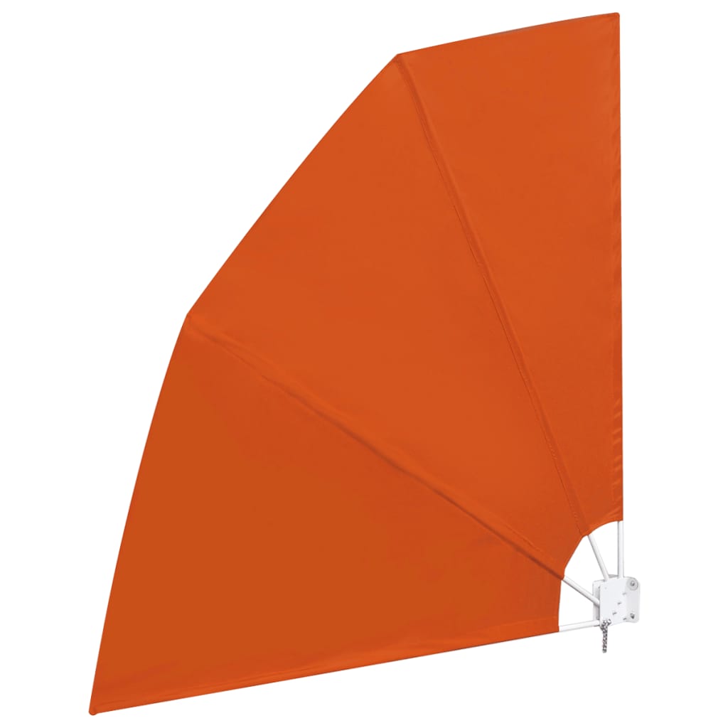 Faltbarer Balkonfächer Terracotta-Rot 210×210 cm
