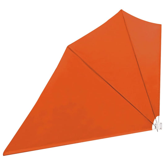 Faltbarer Balkonfächer Terracotta-Rot 160×240 cm