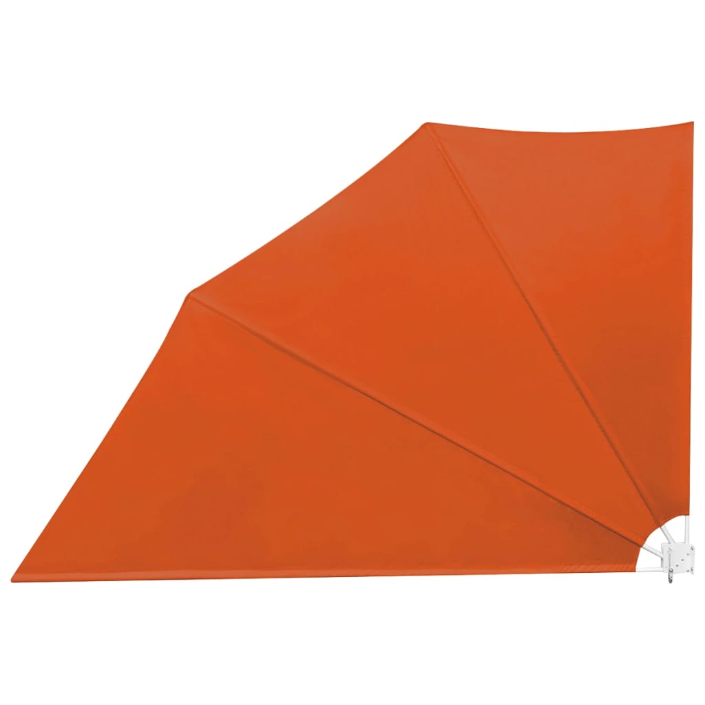 Faltbarer Balkonfächer Terracotta-Rot 160×240 cm