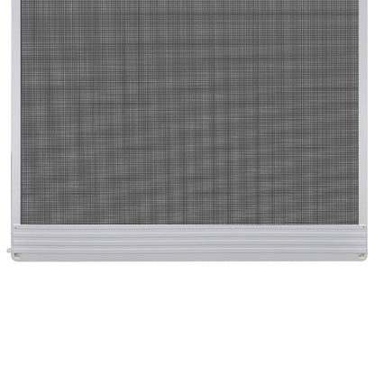 Insektenschutz mit Scharnieren für Türen 100x215 cm Weiß