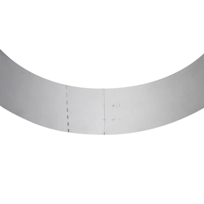 Flexible Rasenkante 20-er Set Verzinkter Stahl 100x14 cm