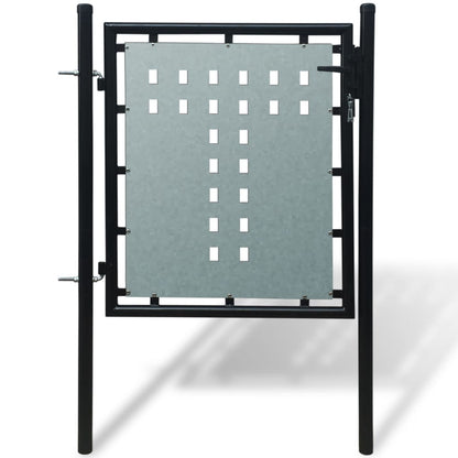 Hegnslåge (Single Gate) Sort 100x125 cm