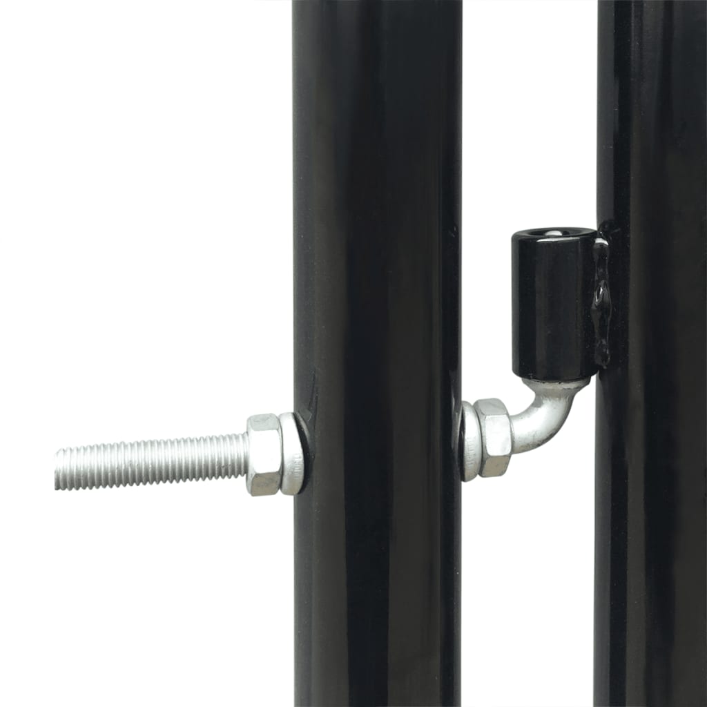 Hegnslåge (Single Gate) Sort 100x250 cm