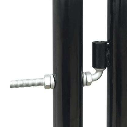 Hegnslåge (Single Gate) Sort 100x250 cm