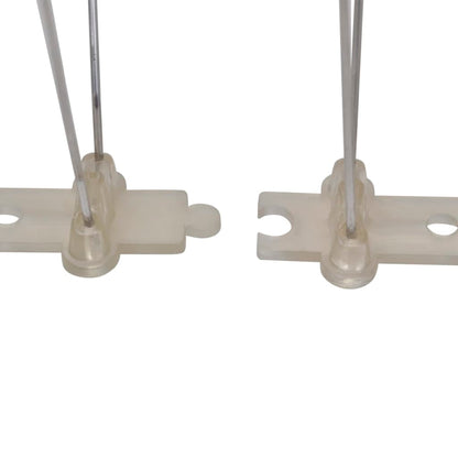 6-tlg. Vogelabwehr-Spikes-Set 3 m Kunststoff 4-reihig