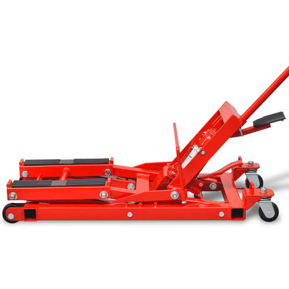 Hydraulische Motorrad-Hebebühne ATV 680 kg rot