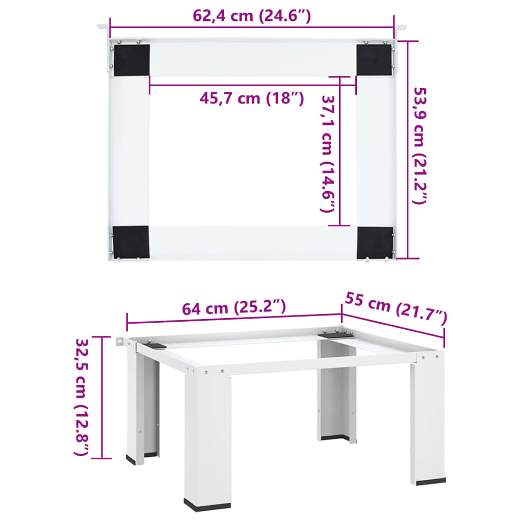 Vaskemaskine Base Hvid