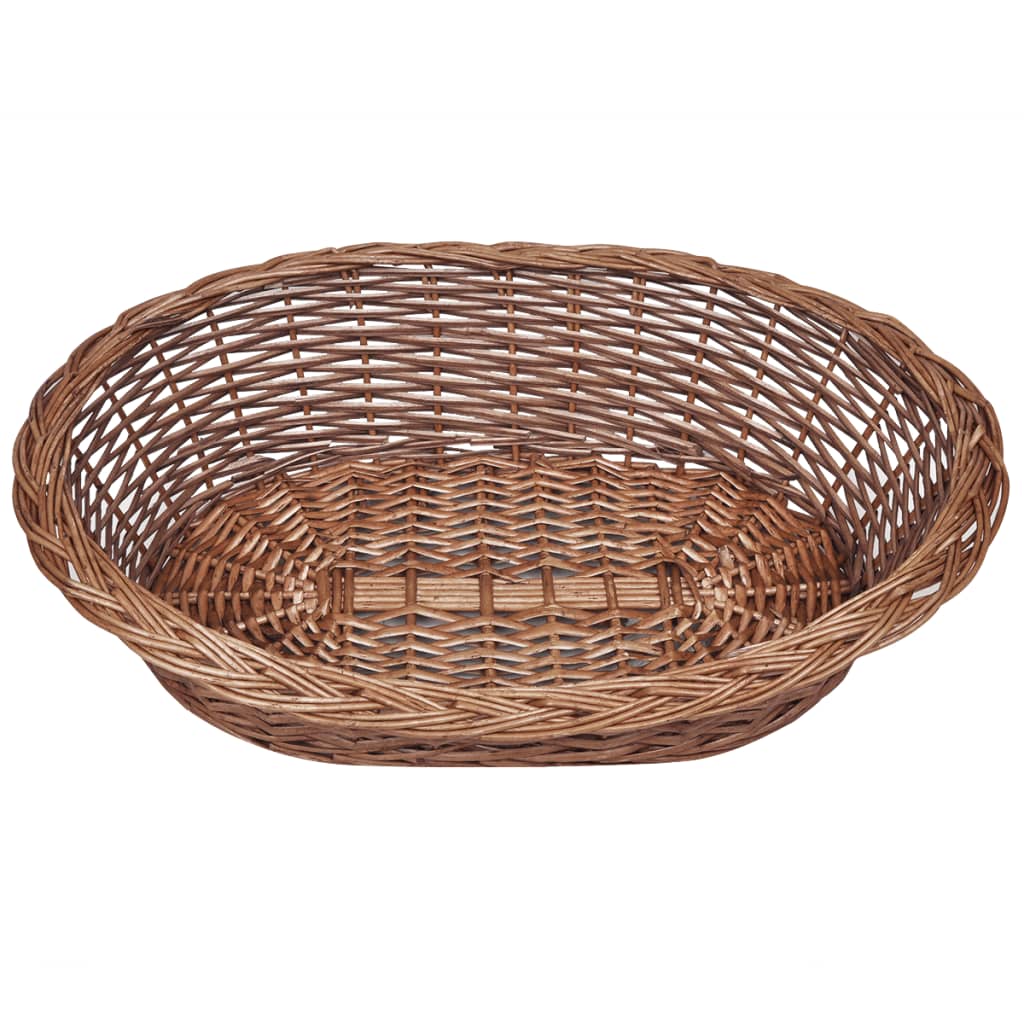 Hundekorb aus Weide Natur 69 cm