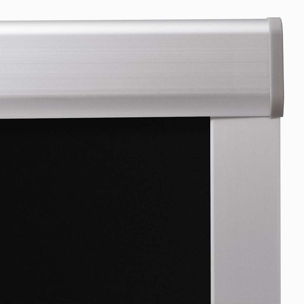 Verdunkelungsrollo Schwarz S08/608