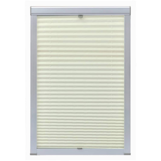 Plissee Faltstore Cremefarben 104