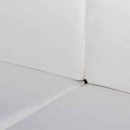 6-tlg. Garten-Lounge-Set mit Kissen Poly Rattan Braun