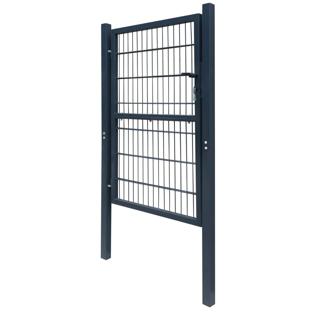 Hegnslåge Stål 106x248 cm Antracit
