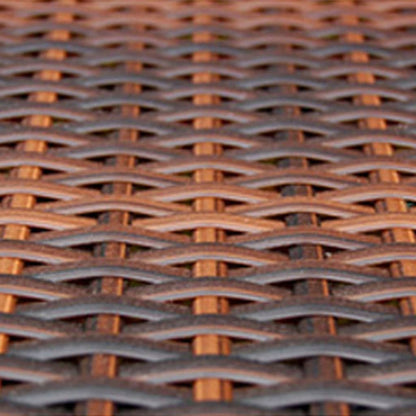 6-tlg. Garten-Lounge-Set mit Auflagen Poly Rattan Braun