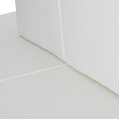 6-tlg. Garten-Lounge-Set mit Auflagen Poly Rattan Schwarz