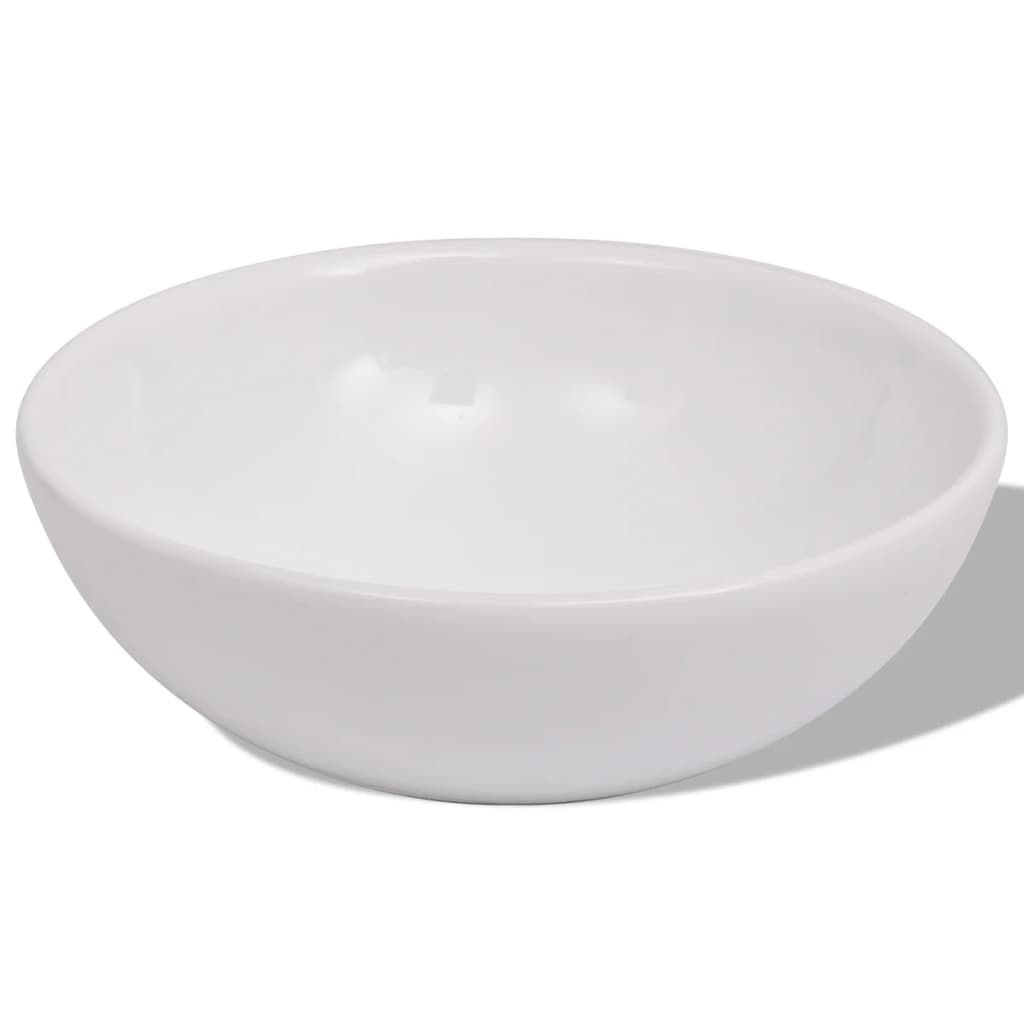 3-tlg. Badmöbel und Waschbecken Set Beige